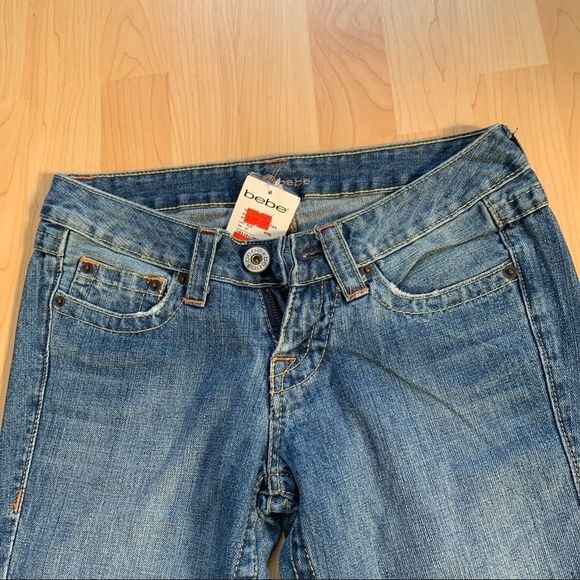 New Blue Bebe Jeans Size 27 - Picture 3 of 9